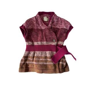 Tea Colllection Purple Cardigan 18-24m